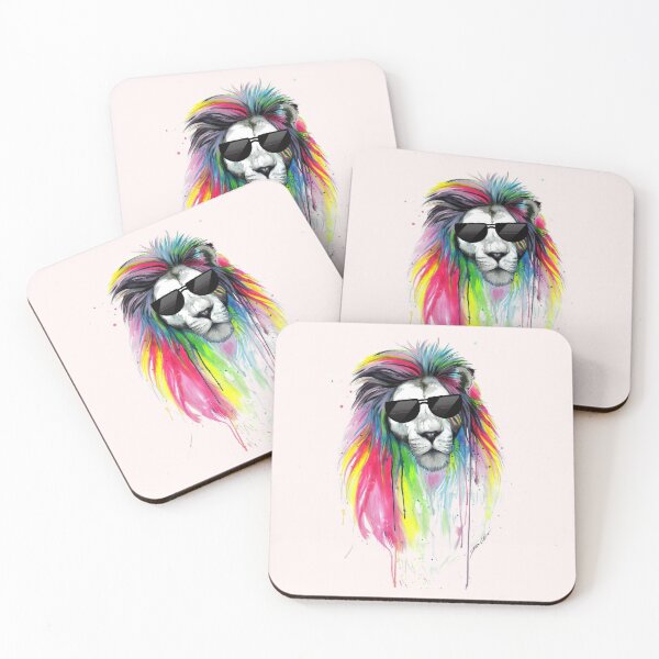Item preview, A Black King Was Born In March Svg, lion svg, lion sunglasses  designed and sold by CrazyThings529.