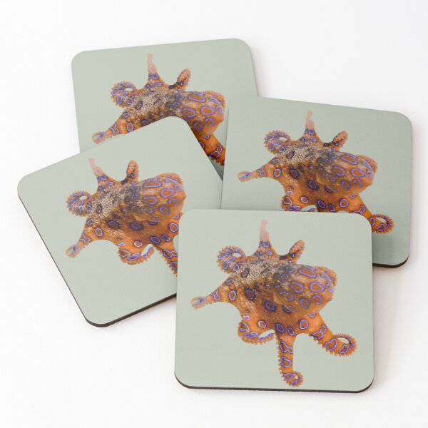 Item preview, Blue Ringed Octopus designed and sold by RainbowSpinkle.