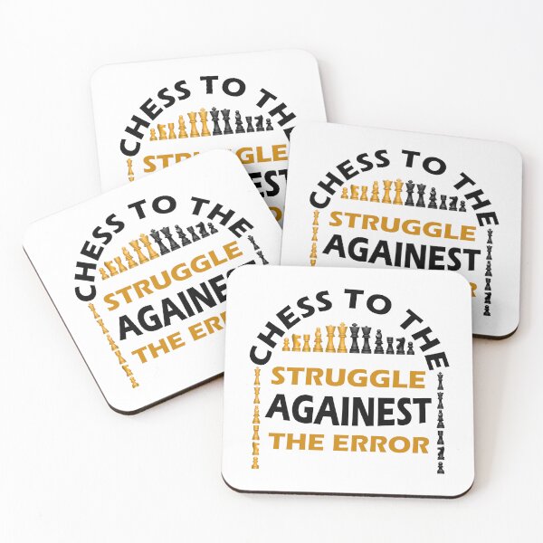 Item preview, Chess Lover Chess to the Struggle Against the Error Chessmen  designed and sold by Rami Khalifah.