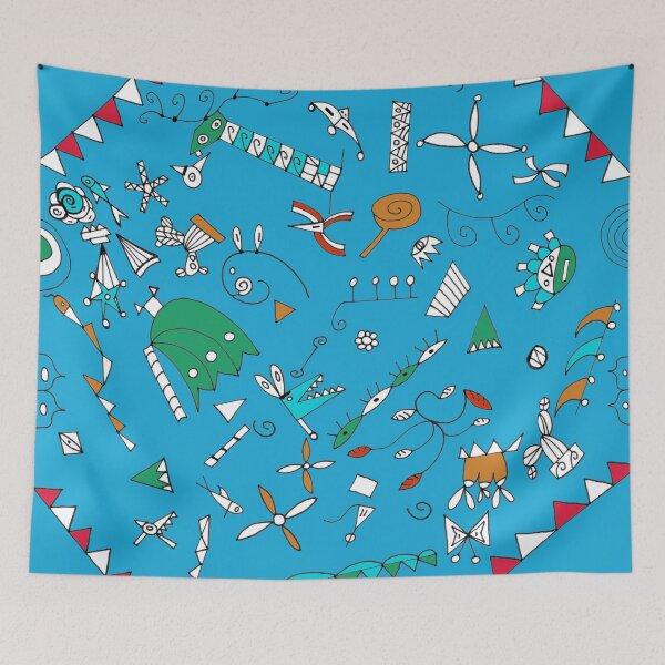 Item preview, Childish patterns of color designed and sold by jsebouvi.