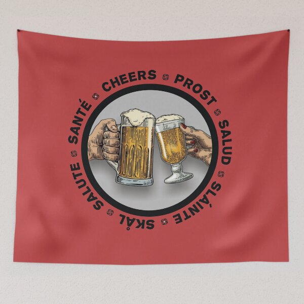 Item preview, Prost! cheers in several languages! yes! Santé! designed and sold by OptLuv.