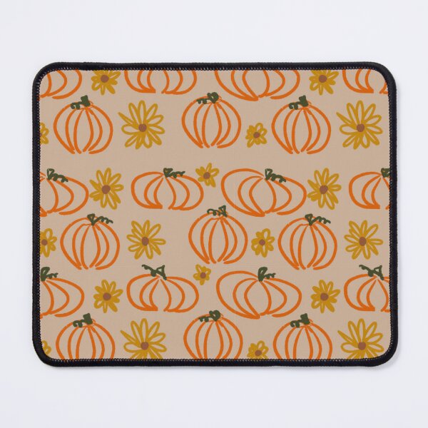 Item preview, Neutral pumpkin yellow flower pattern autumn designed and sold by aliciab013.