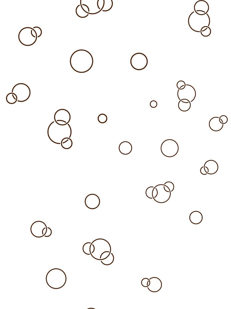 Thumbnail 4 of 4, iPhone Case, Bubbles designed and sold by RuriIbara.
