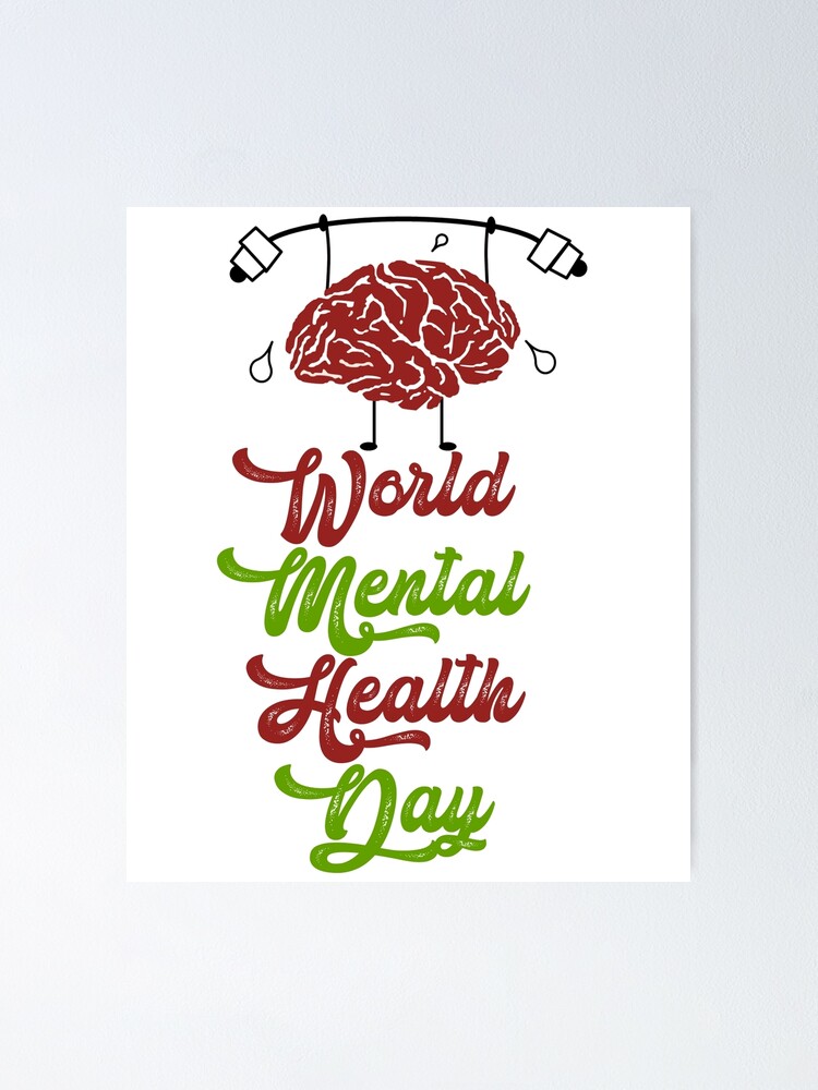 Vector world mental health day poster doodle hand drawn style illustration  12250734 Vector Art at Vecteezy