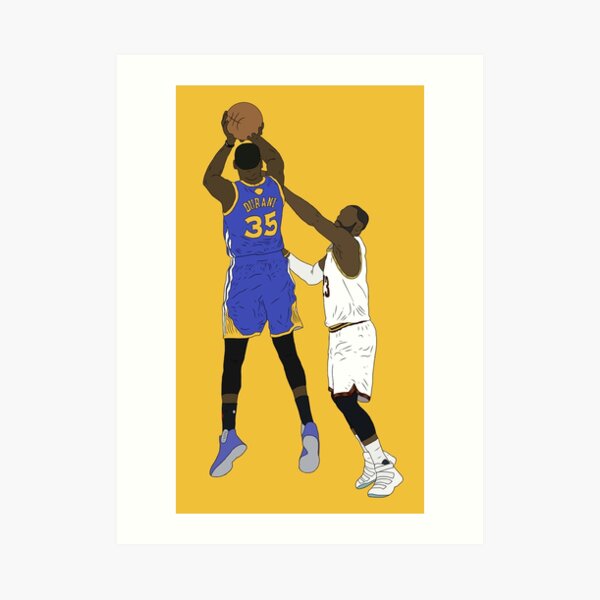 Kevin Durant James Harden Russell Westbrook Poster OKC Thunder Basketball  Print
