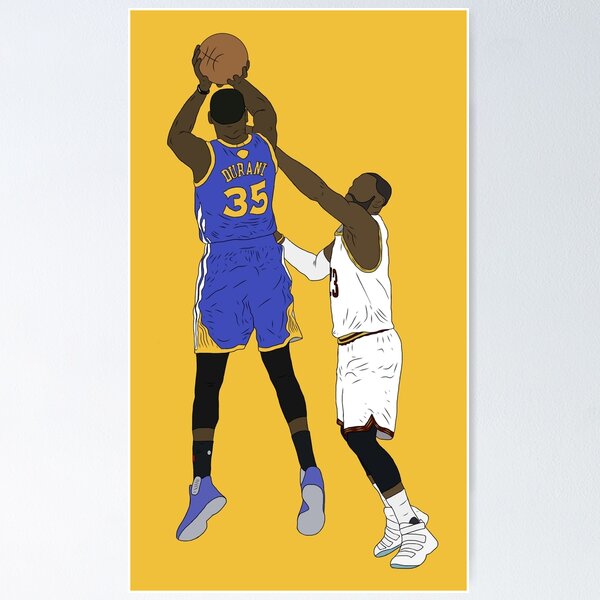 Item preview, Kevin Durant Clutch Shot Over LeBron James designed and sold by RatTrapTees.