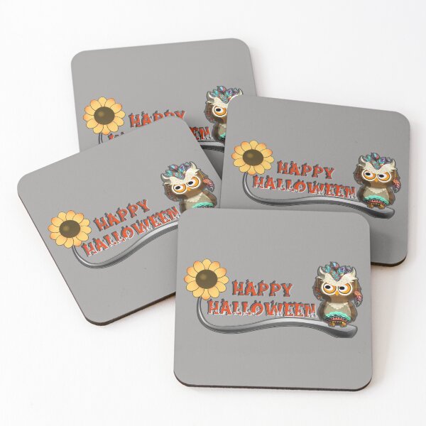 Item preview, HAPPY HALLOWEEN OWL designed and sold by Hope2123.