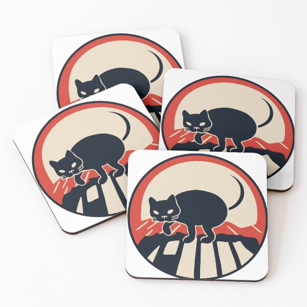 Item preview, Spooky sneaking cat designed and sold by Mr-Gman.