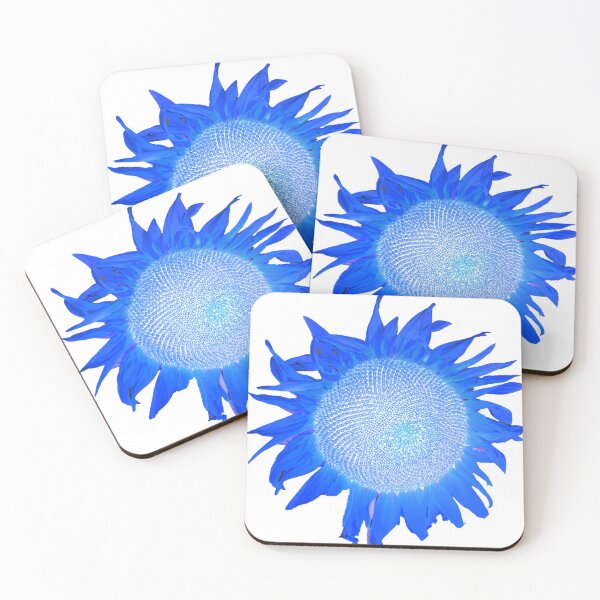 Item preview, Large blue sunflower head designed and sold by David-Howells.
