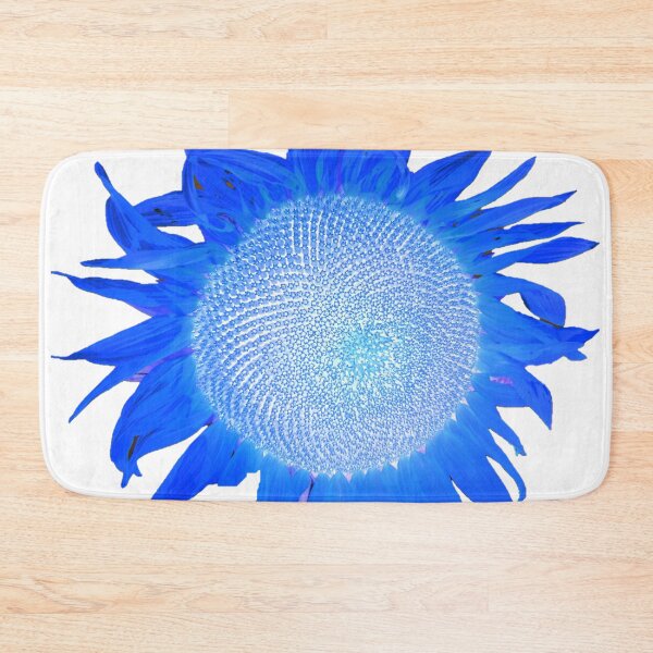 Item preview, Large blue sunflower head designed and sold by David-Howells.
