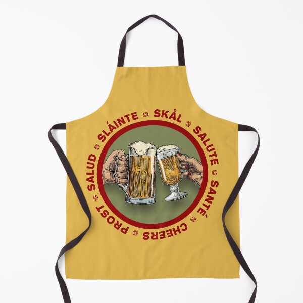 Item preview, Skål - cheers in several languages! Red! Santé! designed and sold by OptLuv.