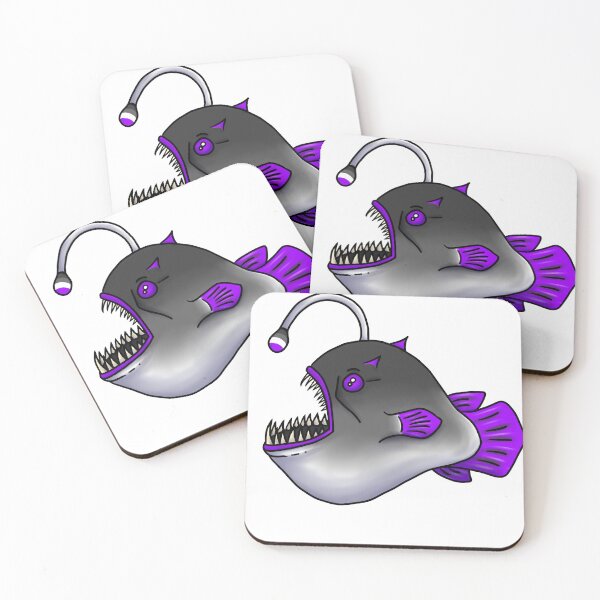 Item preview, Ace Pride Angler Fish designed and sold by StaticKlingShop.