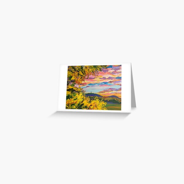Wattle Day, forest 20 Greeting Card