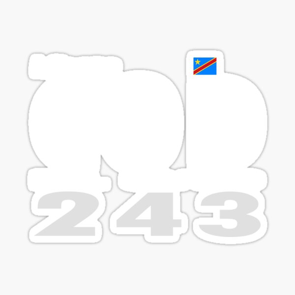 “DR Congo” Sticker for Sale by Turuso | Redbubble