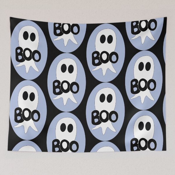 Item preview, Cute ghost cartoon with BOO text  designed and sold by AngelDawnDesign.