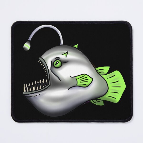 Item preview, Agender Pride Angler Fish designed and sold by StaticKlingShop.