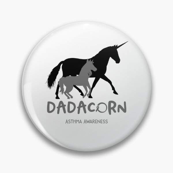 Item preview, Asthma Awareness Dad Unicorn Dadacorn Support Asthma Warrior  designed and sold by RunningShop.