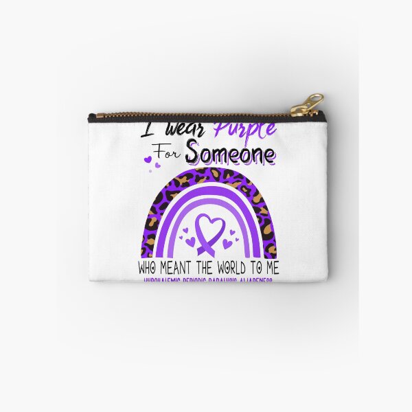 Item preview, Hypokalemic Periodic Paralysis Awareness I Wear Purple for Someone Who Meant The World To Me designed and sold by GennieShop.