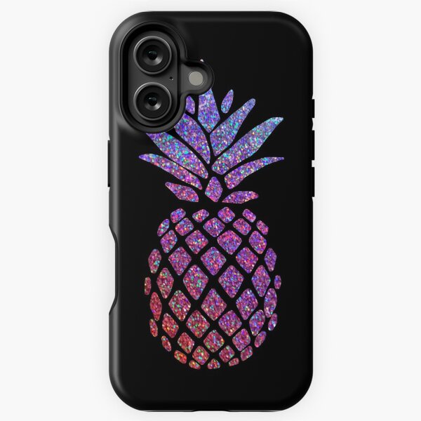 Item preview, Colorful Glitter Pineapple designed and sold by maryedenoa.