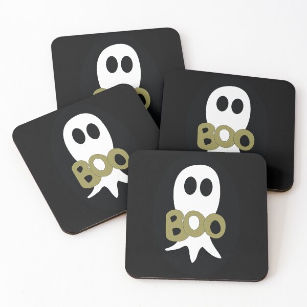 Item preview, Cute ghost cartoon with BOO text  designed and sold by AngelDawnDesign.