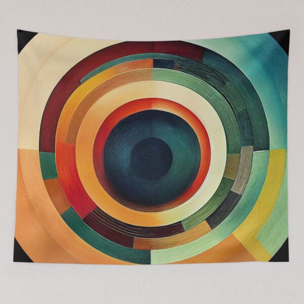 Item preview, Painted Concentric Circles designed and sold by Texterns.