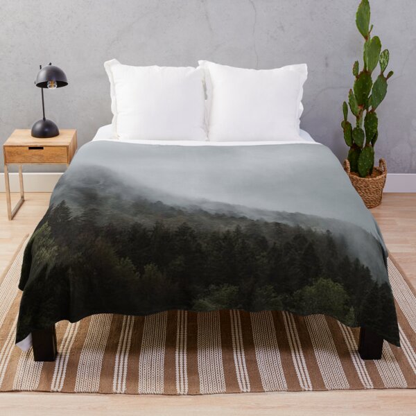 Item preview, Cozy , Gray and foggy forest designed and sold by Durgaa D.