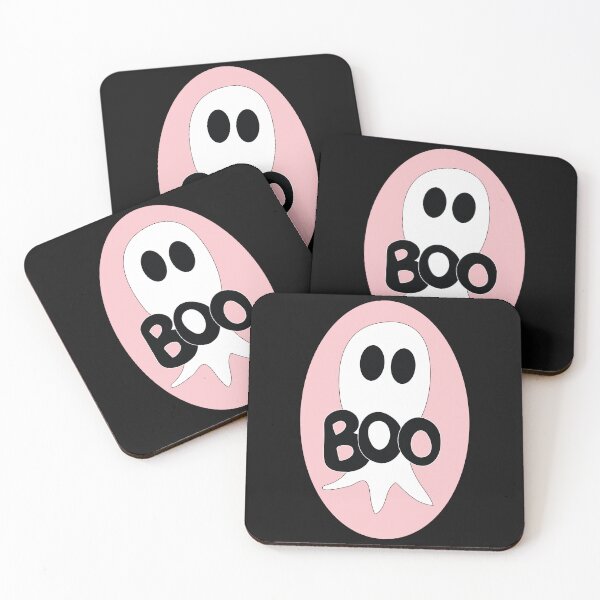 Item preview, Cute ghost cartoon with BOO text  designed and sold by AngelDawnDesign.