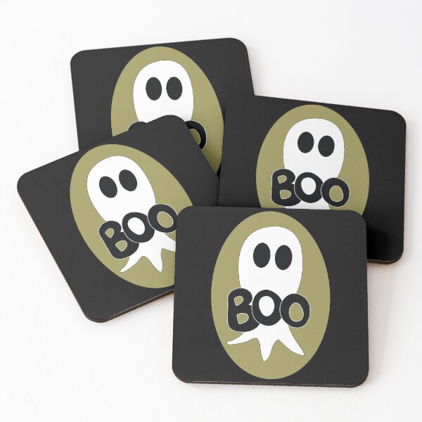 Item preview, Cute ghost cartoon with BOO text  designed and sold by AngelDawnDesign.