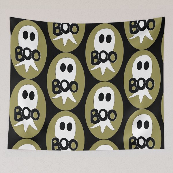 Item preview, Cute ghost cartoon with BOO text  designed and sold by AngelDawnDesign.