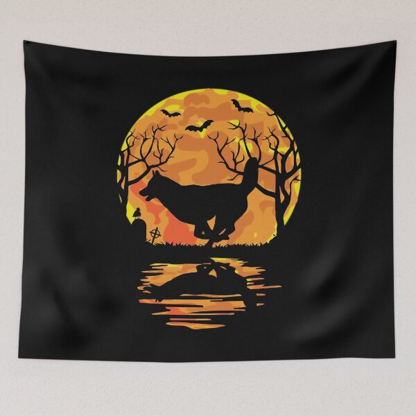 Item preview, Funny Husky Spooky Halloween For Dog Lovers designed and sold by GravitiTees.