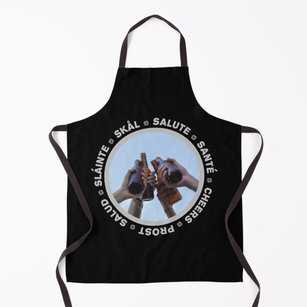 Item preview, Salute - cheers in several languages! grey designed and sold by OptLuv.
