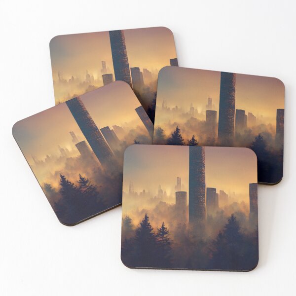 Item preview, Fog in the City designed and sold by Foodcolored.