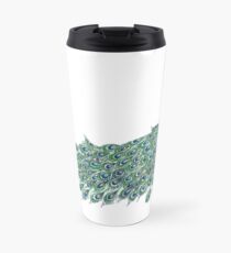Sophisticated Peacock Travel Mug