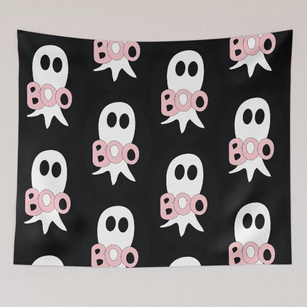 Item preview, Cute ghost cartoon with BOO text  designed and sold by AngelDawnDesign.