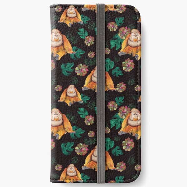 Forest Of Orangutans iPhone Wallet