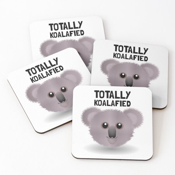 Item preview, Totally koalafied t-shirt, totally koalafied hats, totally koalafied phone cases, totally koalafied backpack, totally koalafied dress, totally koalafied shower curtain  designed and sold by Poussyarts.