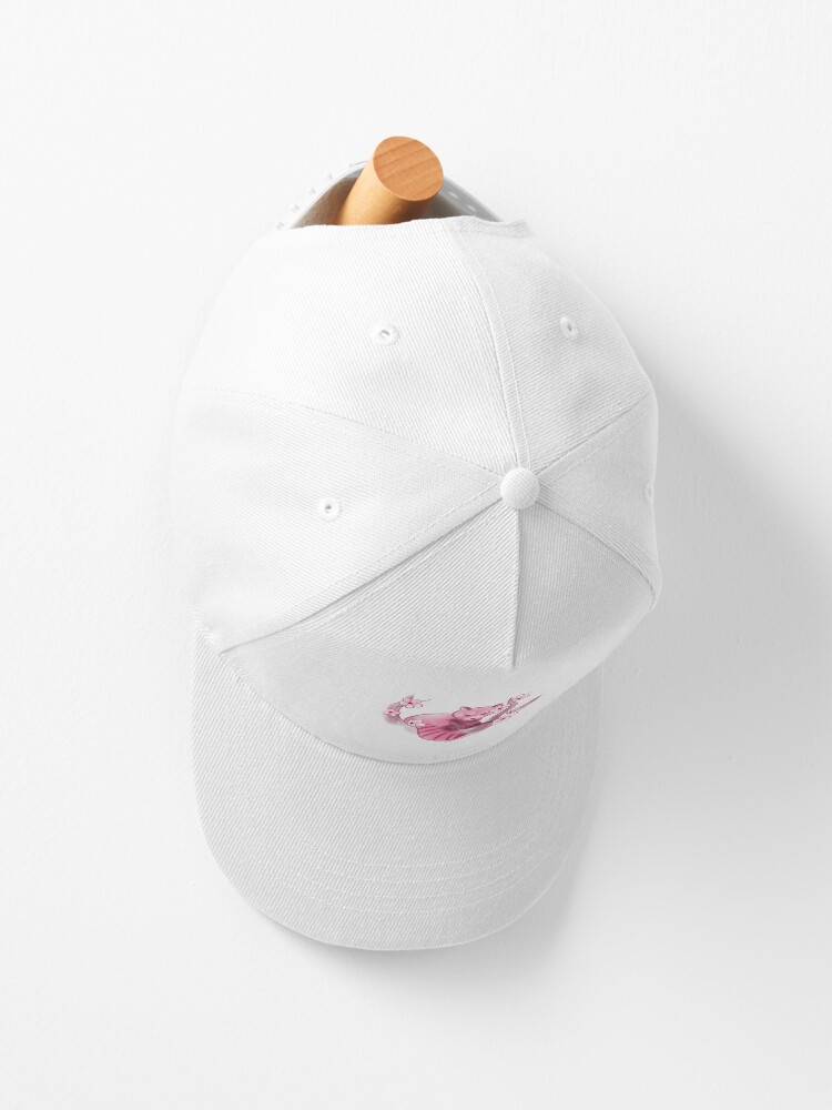 Japanese Cap - Cherry Blossom| Japanese Temple White / Adjustable