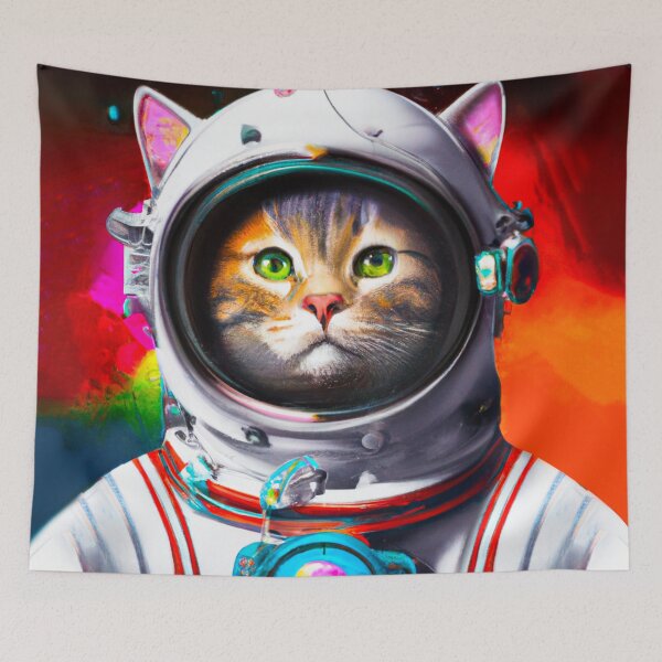 Item preview, Cat Astronaut designed and sold by Timegraf.