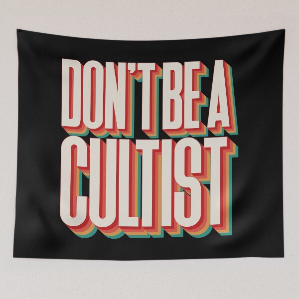 Item preview, Don't Be A Cultist designed and sold by Texterns.