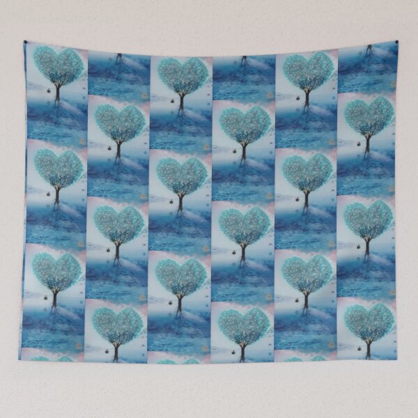 Item preview, Cute Blue Heart Design designed and sold by findsbyjune374.