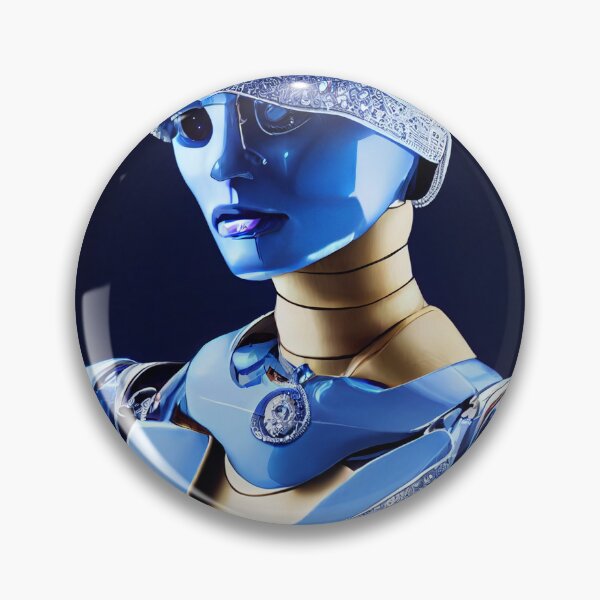 Artikelvorschau,  Futuristischer glorreicher Strass-Diamant-Drohnenkrieger entworfen und verkauft von Stanley de Wekker.