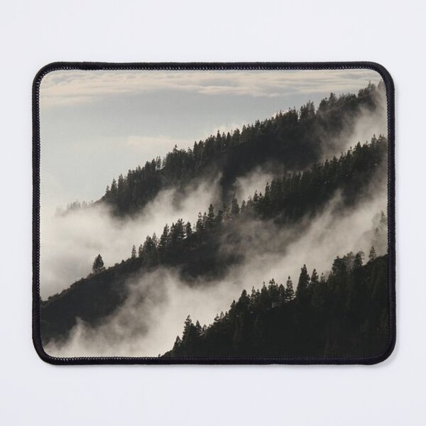 Item preview, Beautiful Foggy forest mountains  designed and sold by Durgaa D.