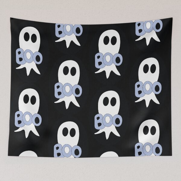 Item preview, Cute ghost cartoon with BOO text  designed and sold by AngelDawnDesign.