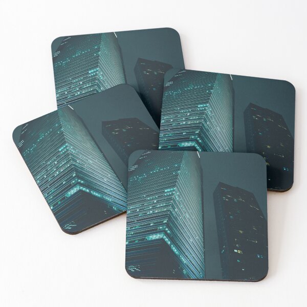 Item preview, Singapore Country in Asia by night green light designed and sold by Asombrosa.