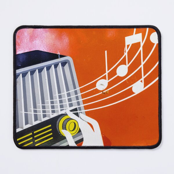 Item preview, Vintage Philips Music Sign with radio and music notes designed and sold by ea-photos.