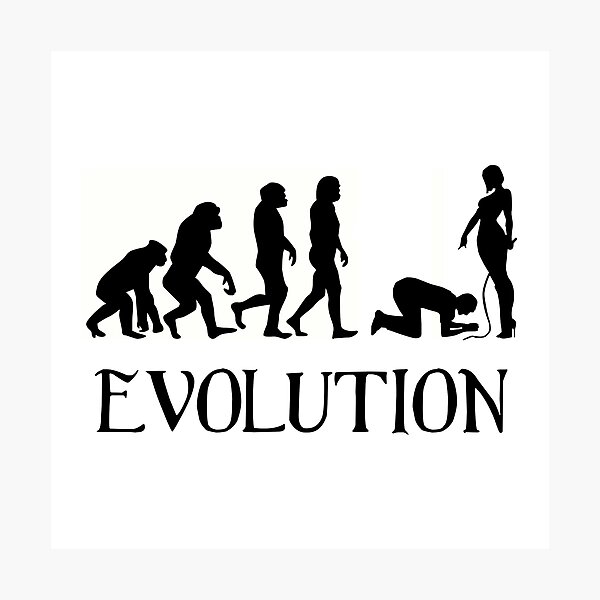"Femdom BDSM Evolution" Photographic Print by BDSM-T-Shirt | Redbubble