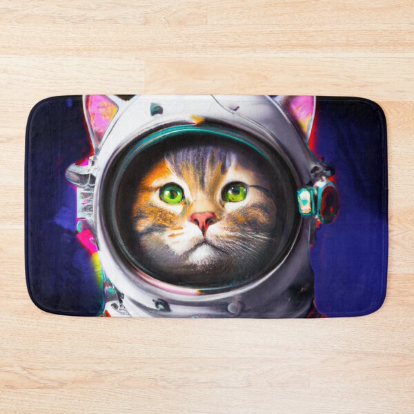 Item preview, Blue Cat Astronaut designed and sold by Timegraf.