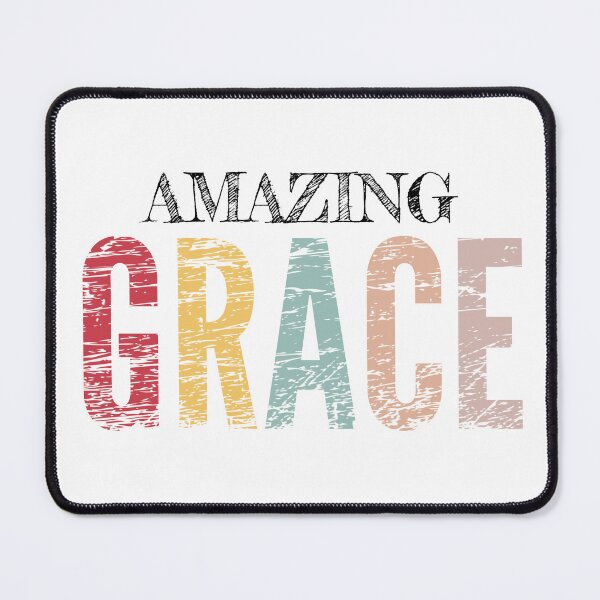 Item preview, Amazing Grace christian gift designed and sold by PlusAdore.