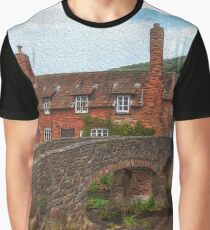 Rural Scene Graphic T-Shirt