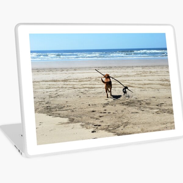 Big Dog, Little Dog Laptop Skin